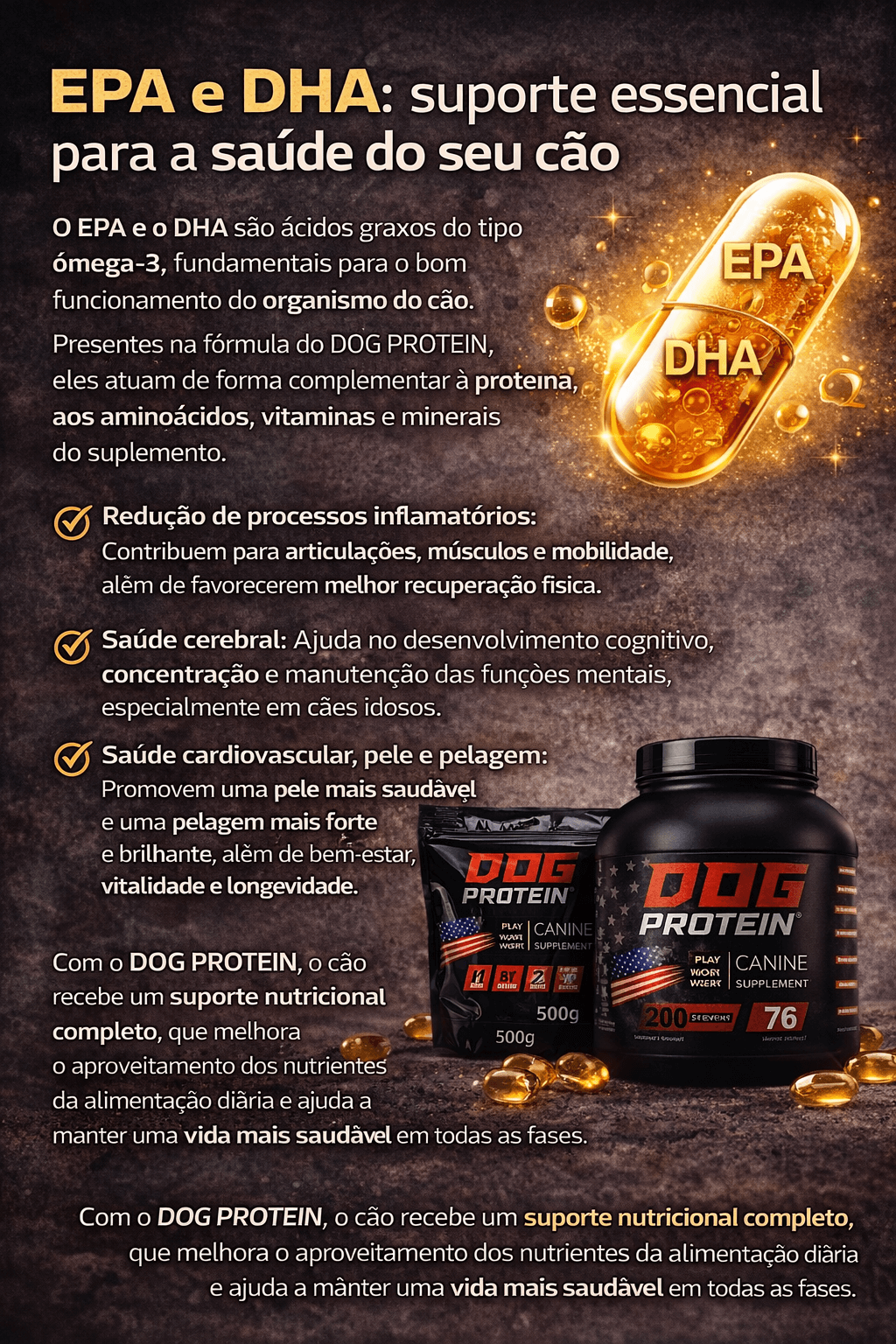 Dog Protein Filhote – 900g 